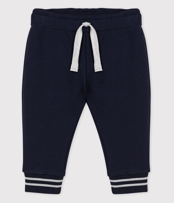 Babies' Fleece Trousers SMOKING blue
