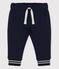 Babies' Fleece Trousers SMOKING blue