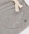 Babies' Lightweight Jersey Shorts CHATON CHINE grey