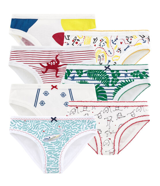 Lot of 7 printed pants variante 1