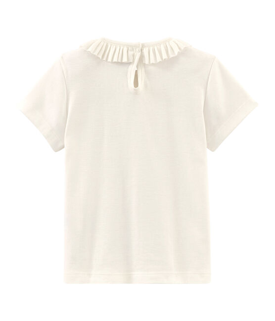 Girls' Short-sleeved T-shirt MARSHMALLOW white