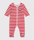 Babies' velour Christmas pyjamas