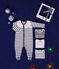 Babies' Pyjamas and 3-Pack of Stripy Bodysuits variante 1