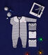 Babies' Pyjamas and 3-Pack of Stripy Bodysuits