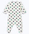 Baby boy's sleepsuit MARSHMALLOW white/MULTICO white