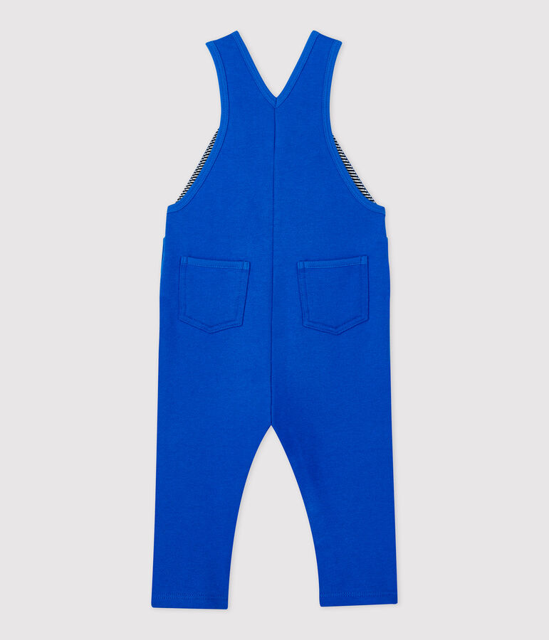 Babies' Fleece Dungarees blue