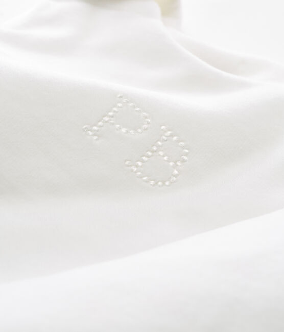Unisex baby sleeping bag MARSHMALLOW white