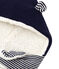 Babies' Knitted Hat Scarf SMOKING blue/MARSHMALLOW white