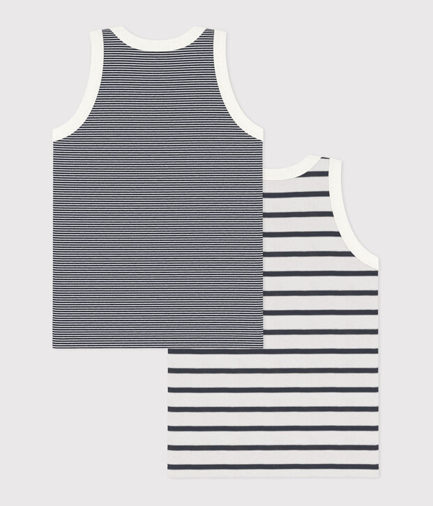 Boys' Striped Vests - 2-Pack multicolor