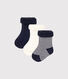 Babies' plain knit socks - 3-Pack