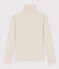 Iconic Roll Neck Patterned Knit T-shirt MONTELIMAR CHINE beige