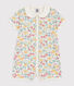 Babies' Floral Cotton Playsuit
