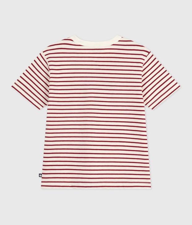 Children's short-sleeved printed T-shirt red/red