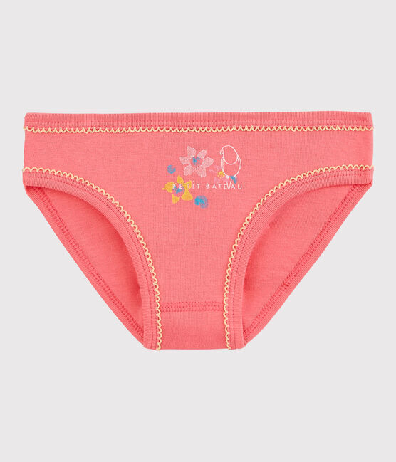Girls' Cotton Knickers CUPCAKE pink