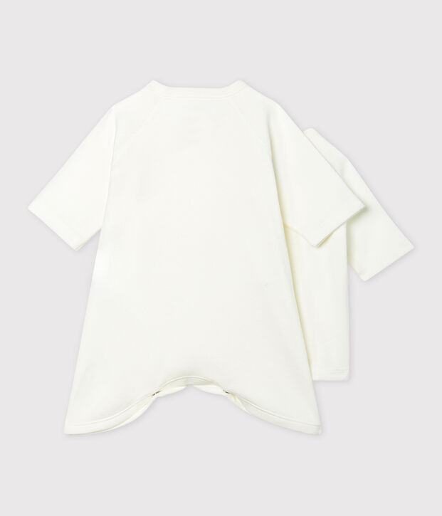 Baby Kimono Bodysuit and Undershirt Set in Rib Knit multicolor