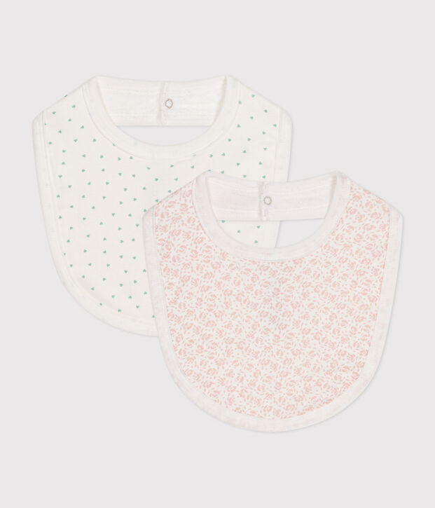 Cotton Baby Bibs - 2-Pack multicolor