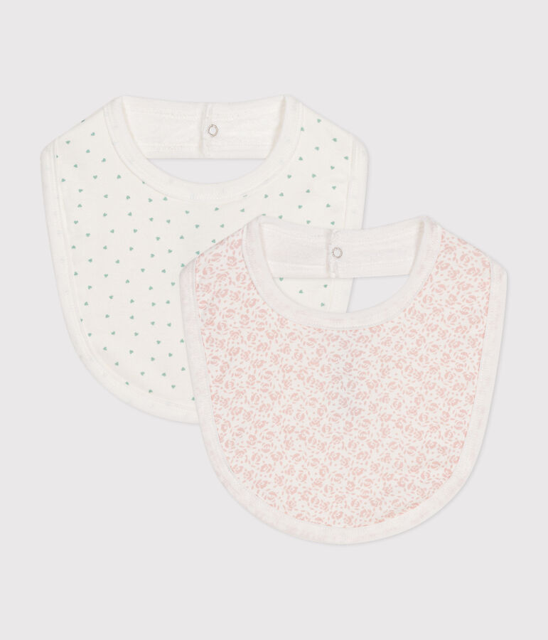 Cotton Baby Bibs - 2-Pack multicolor
