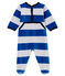Baby boy's sleepsuit LIMOGES blue/POUSSIERE grey