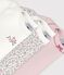 Pack of short-sleeved flower print cotton bodies for babies multicolor