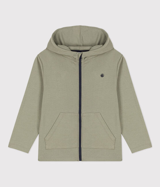 Boys' Zip-Up Hoodie MARECAGE green