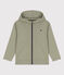 Boys' Zip-Up Hoodie MARECAGE green