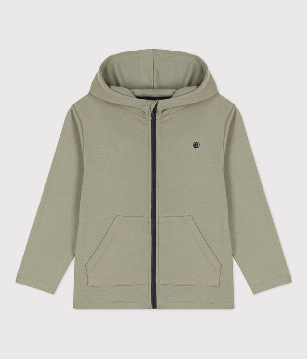 Boys' Zip-Up Hoodie green