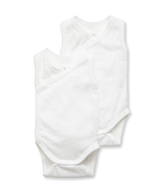 Unisex Babies' Sleeveless Newborn Bodysuit - Set of 2 . set