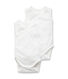 Unisex Babies' Sleeveless Newborn Bodysuit - Set of 2
