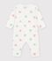 Pyjama b&eacute;b&eacute; en coton sans pieds imprim&eacute; c&oelig;urs white/multicolor