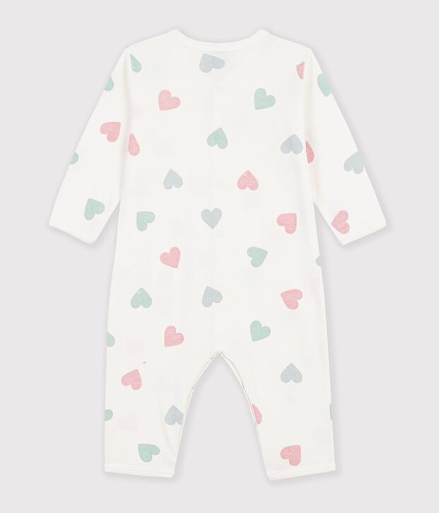 Pyjama b&eacute;b&eacute; en coton sans pieds imprim&eacute; c&oelig;urs white/multicolor