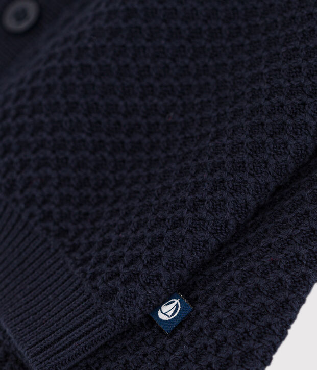 Babies' Knitted Cotton Cardigan SMOKING