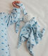 Babies' printed cotton comforter