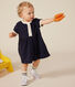 Babies' cotton short-sleeved dress