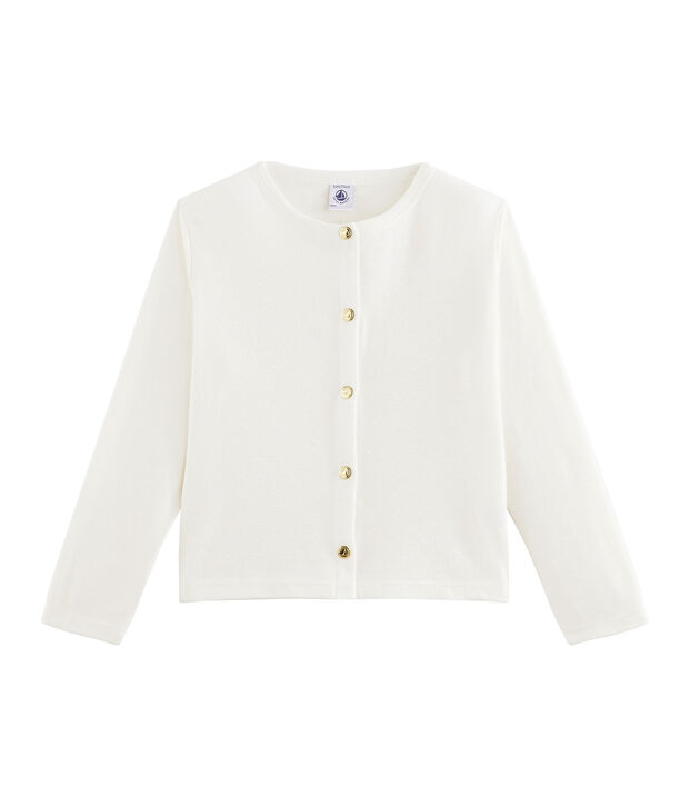 Girls' Cardigan white