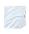 Baby's milleraies striped sheets FRAICHEUR blue/ECUME white