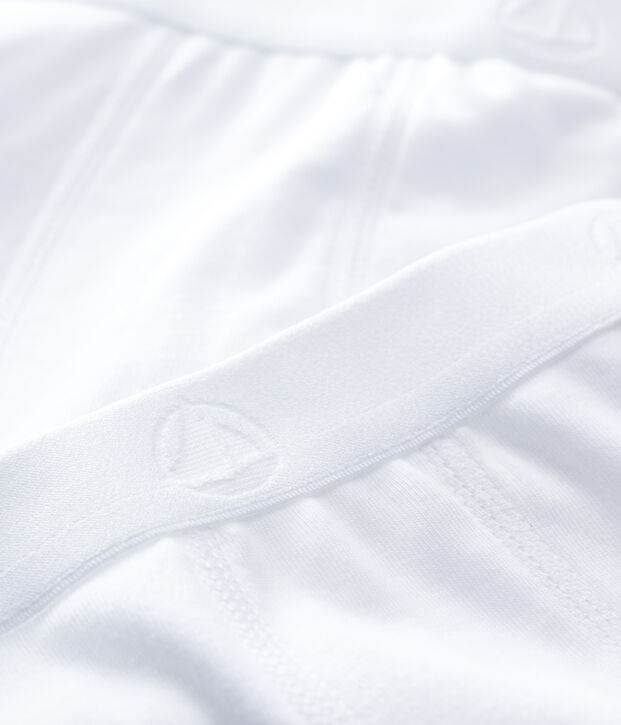 Boys' White Boxer Shorts - 2-Pack multicolor