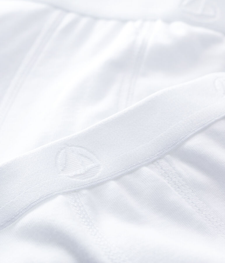 Boys' White Boxer Shorts - 2-Pack multicolor