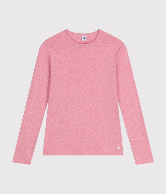 Women's Iconic Cocotte Stitch Cotton T-Shirt ROSELINE CHINE pink