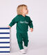 Babies' Petit Bateau embroidered cotton sweatshirt