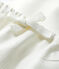 Babies' White Poplin Organic Cotton Trousers MARSHMALLOW white