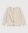 Children's plain wool and cotton cardigan MONTELIMAR CHINE