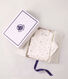 Babies' floral-print cotton set in a gift box