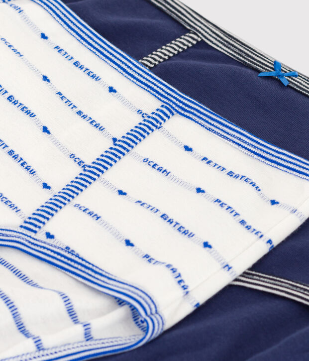 Women's High-Waisted Cotton Briefs - 2-Pack multicolor