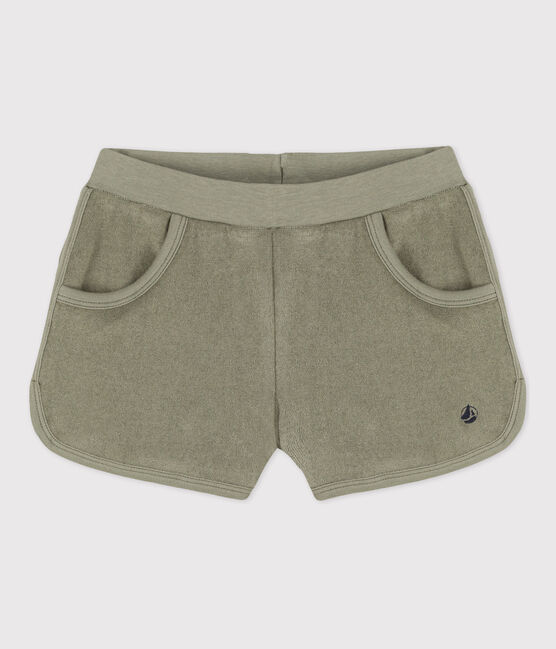 Girls' Terry Shorts MARECAGE green