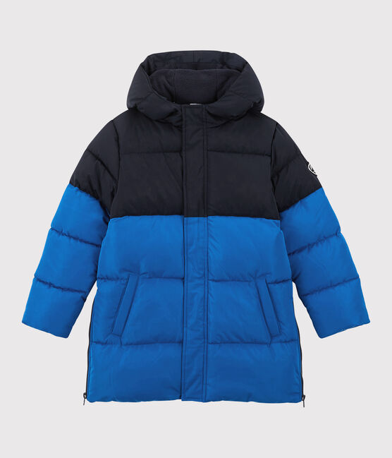 Unisex Long Coat SMOKING blue/RUISSEAU