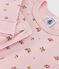 Children's pyjamas in cotton with a flower print and snug-fitting legs JOLI pink/MULTICO white
