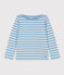 Children's unisex iconic Breton top AZUL /MONTELIMAR