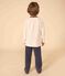 Children's Unisex Velour Pyjamas SMOKING blue/MULTICO white