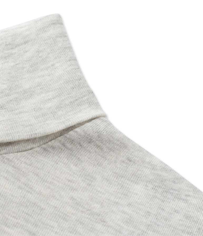 Women's undersweater in light cotton grey