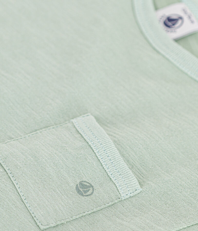 Babies' Short-Sleeved Slub Jersey T-Shirt green